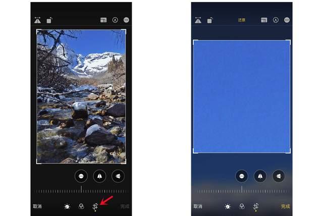 泾源苹果手机维修分享iPhone手机如何使用裁剪功能隐藏照片 